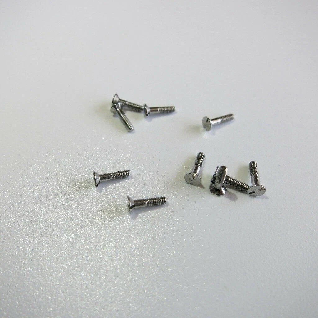 120Pcs Stainless Steel Watch Back Case Cover Screws Assortment Sizes Repair Part