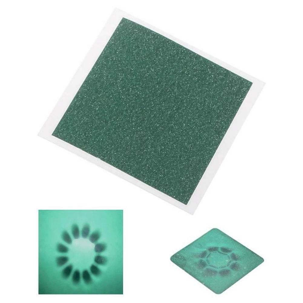 1Pc 25*25mm Magnetic Research Display Card Magnetic Field Viewer Flexible Film a