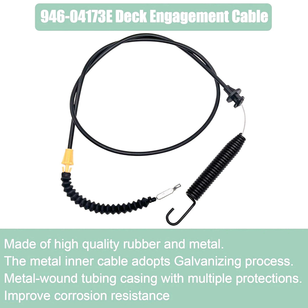 Lawn Mower Deck Engagement Cable 746-04173A For MTD LT3800 LT4200 Models