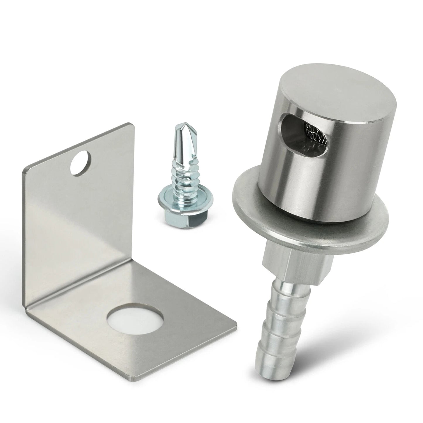 Fuel Tank Vent Valve Remote Mount Roll Over Valve Kit For Holley Sniper EFI 5/16