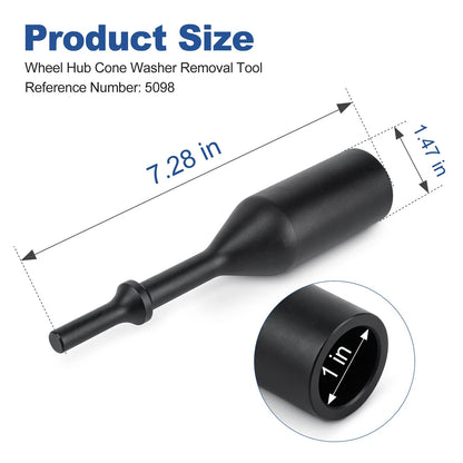 Wheel Hub Cone Washer Removal Adapter Extraction Tool Fits Heavy-Duty Truck