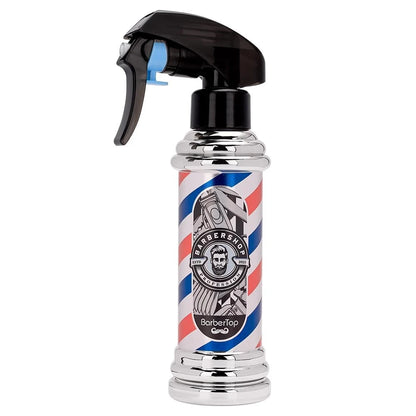 Barber Spray Bottle, Stylist Fine Mist Sprayer, 6.8 Ounces, Silvery