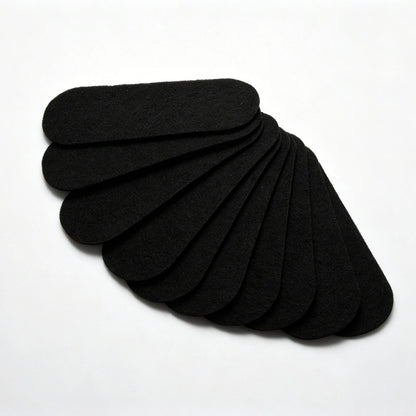 10 Pack Universal Ceiling Fan Filters Activated Charcoal Air Purifier Pads