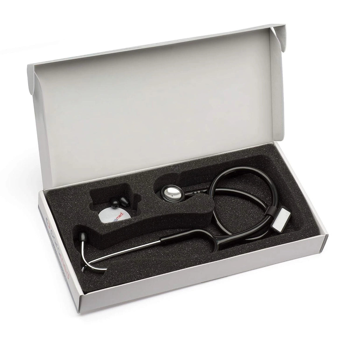 PARAMED Stethoscope - Classic Dual Head Cardiology for Medical, Black