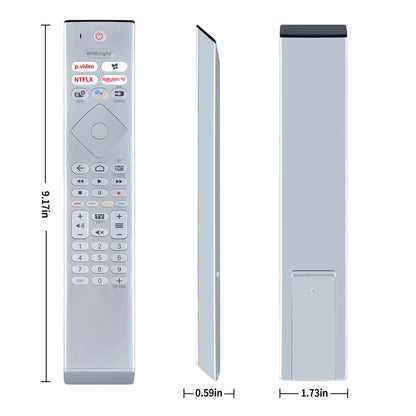 SRC-4526 Voice Remote Control For Philips TV 398GM10SEPHN0004SY 43PUS8807