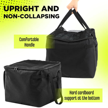Aliceset Tennis Balls Hopper Ball 13.78 x x 11.81 inches, black