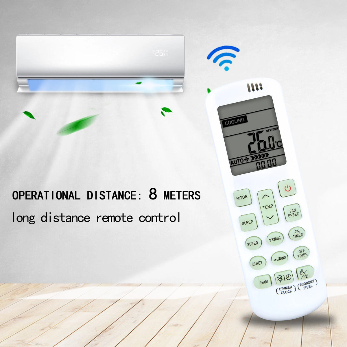 DG11R2-01 Remote Control For Westinghouse Air Conditioner WHS09WMA11S