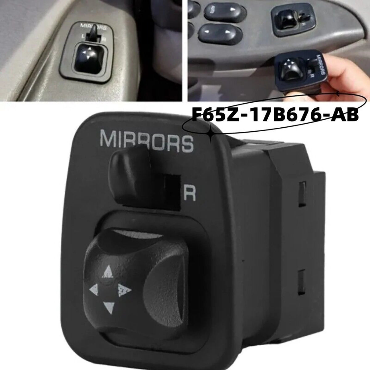 Power Mirror Control Switch Part For Ford Escort Excursion Expedition Windsta
