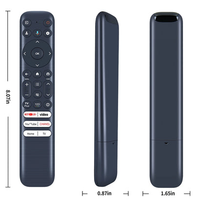 RC923 FMB1 Voice Remote Control For TCL TV Q650G Q750G QM850G S450G Series