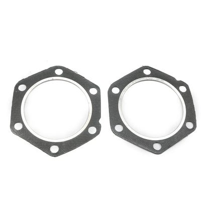 For Polaris Indy Trail 488 Dual Ring Pistons Top End Gasket Std Bore 72mm 86-99