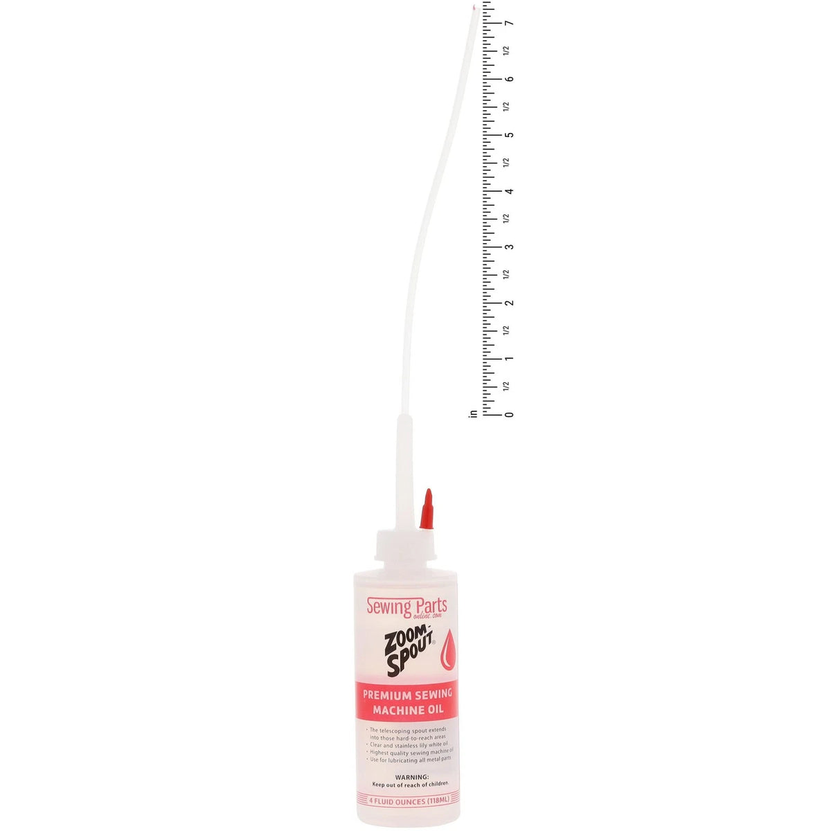 Premium Sewing Machine Oil with Zoom Spout Oiler | 4FL OZ of Stainless Lily...