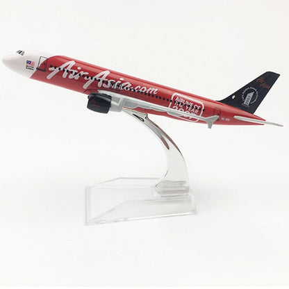 1:400 15cm Aircraft Asia 2007 A320 Alloy Plane Model Airplane Souvenir Ornaments