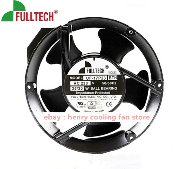 FULLTECH UF-17P23 BTH axial fan 230V 172*150*51mm 37/31W Cabinet cooling fan