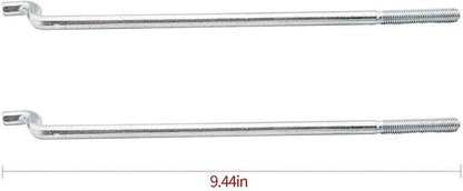 Drive-up Golf Cart Battery Hold Down Rods Kit for EZGO 2 Pcs Rod