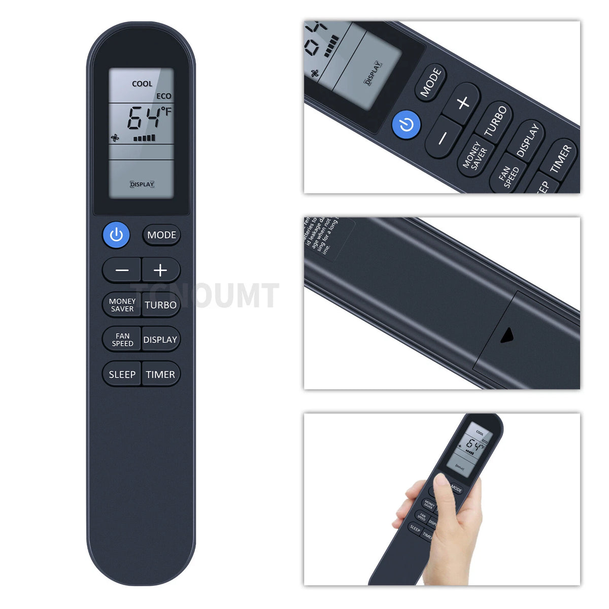 MAIN-20110 Remote Control For Friedrich Uni-Fit Series UCT12A10A Air Conditioner