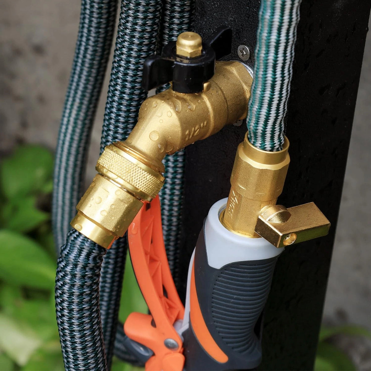 UNWAVER Garden Expandable Telescopic Hose end Adapter with 3/4 inches, 1 Set