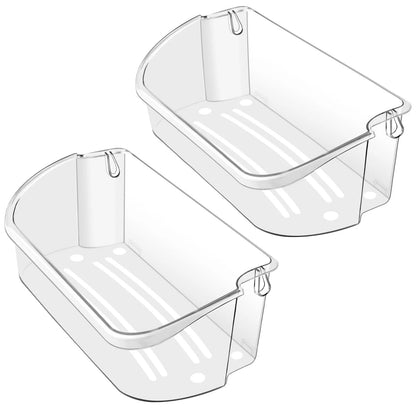 2 PACK Upgraded 240356402 Refrigerator Door Bin Replacement for Clean