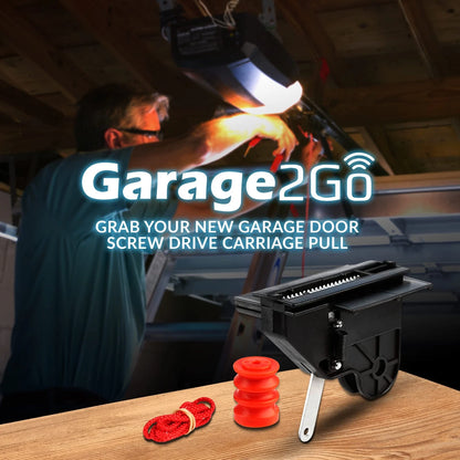 Garage2Go Garage Door Screw Drive Carriage Pull Replacement for Genie 1 Pack