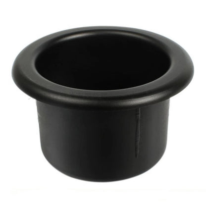 3x Black Plastic Cup Holders Fit For Boat RV Car Truck Inserts Universal Size