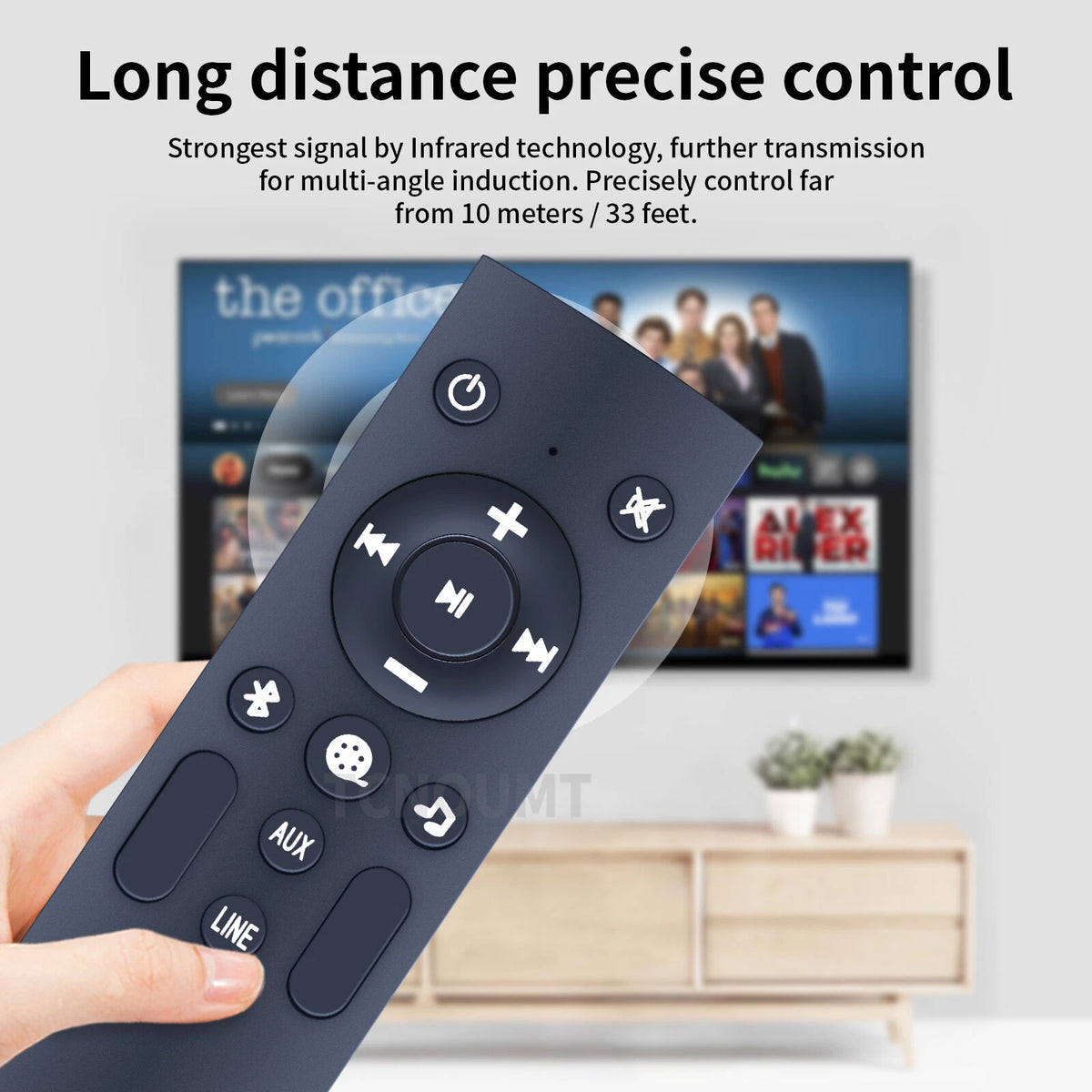 RC12D Remote Control For Edifier D12 Integrated Stereo Speaker