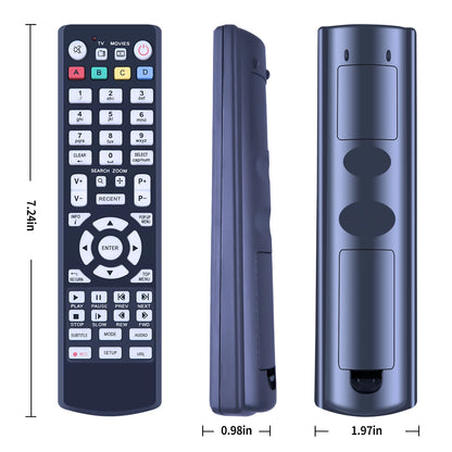 Replace Remote Control For KATINA TV Box Micro HD Relax Dune HD 53D TV-101