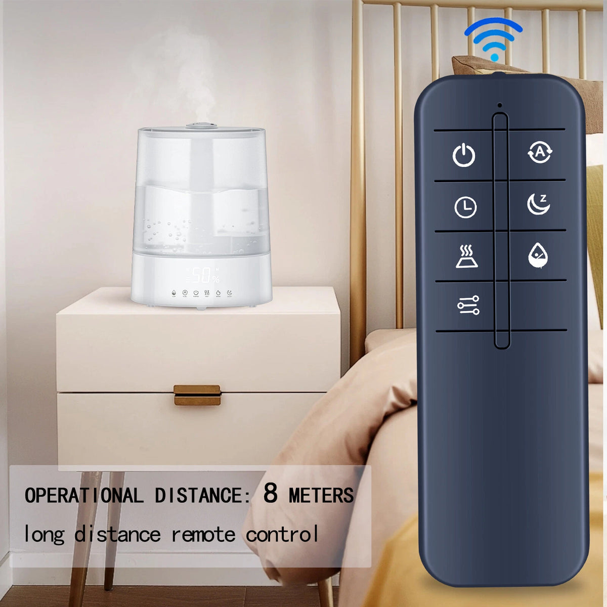 Replacement Remote Control For Oraimo OHM-H01 Humidifiers