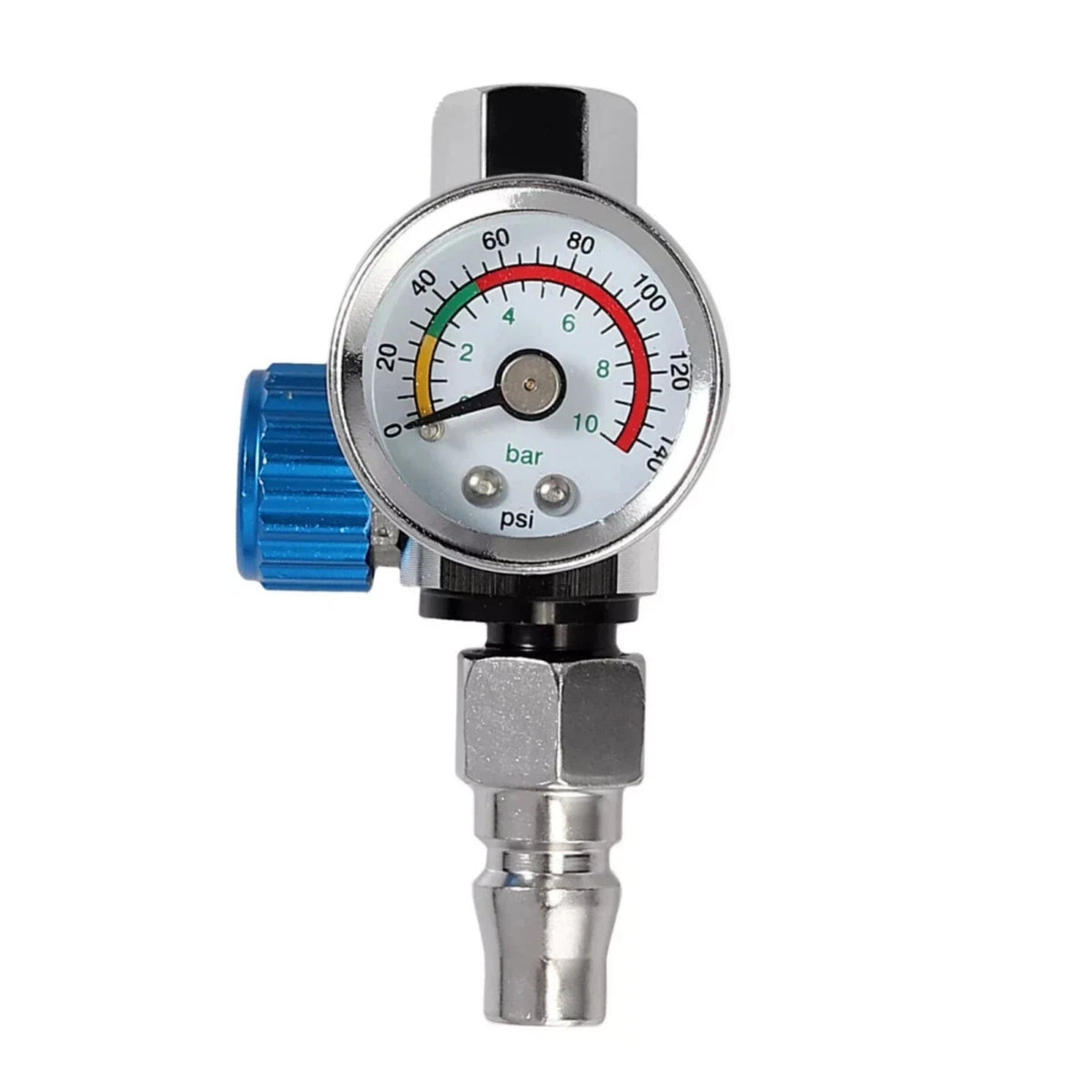 Durable 1/4" Air Pressure Regulator for Spray Gun with G1/4 Thread Connection