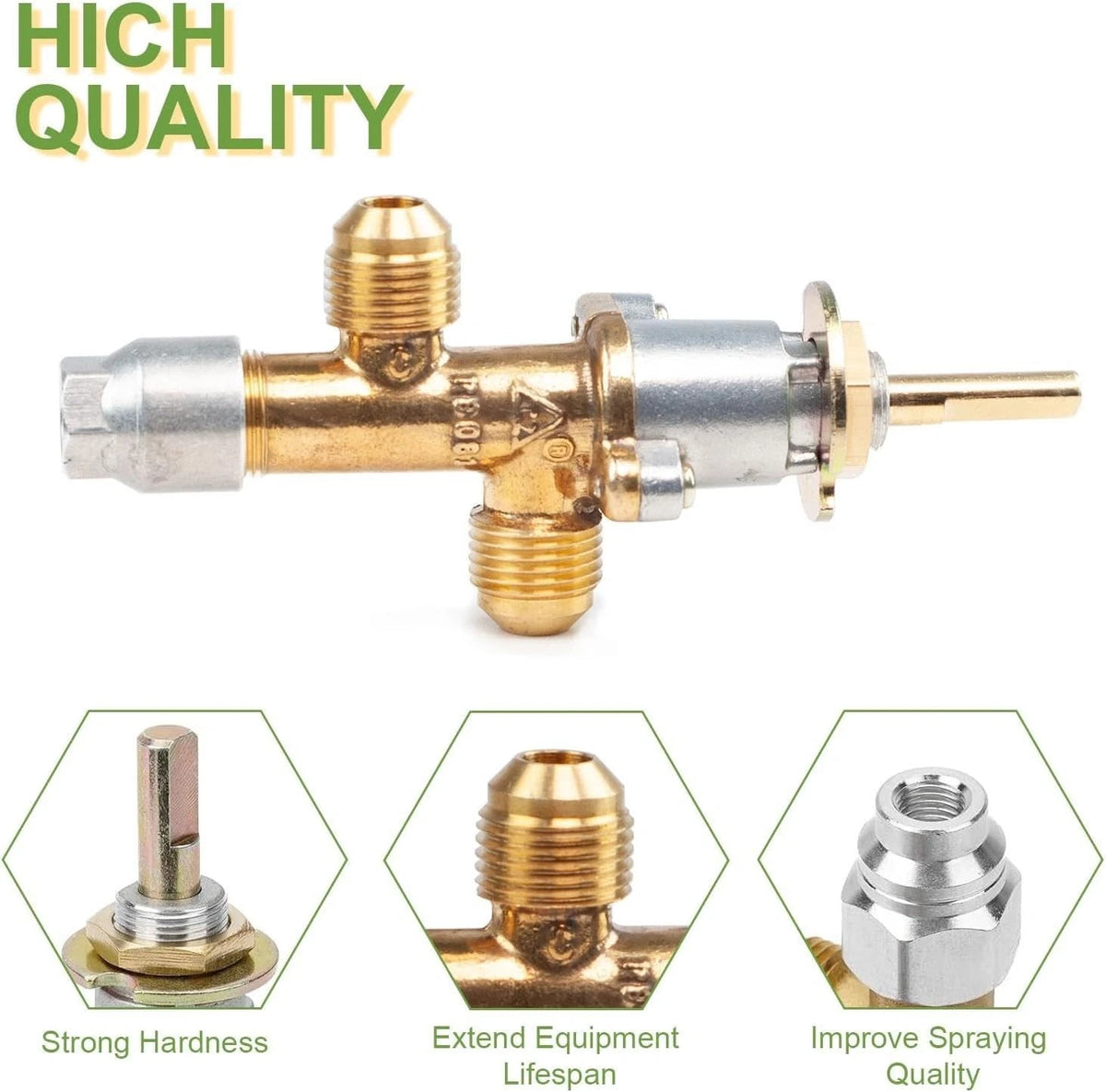 Gas Fireplace Fire Pit Flame Failure Safety Control Valve Kit and Assembly...