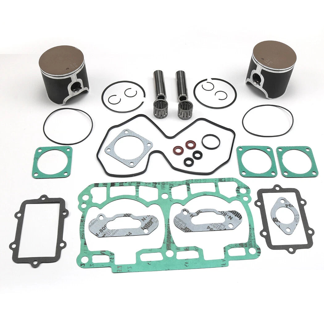 For Ski-doo Summit 800R 800 Top End Rebuild Kit Pistons Bearings Gaskets 2007-11