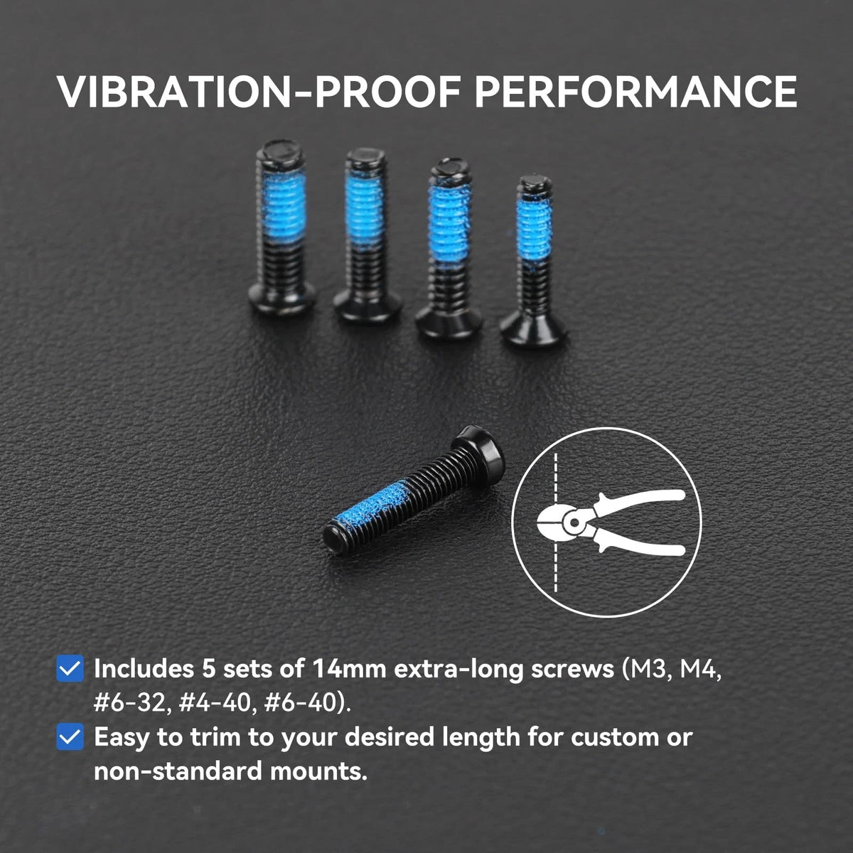 VOTATU Red Dot Mounting Screws Kit - 112 Pcs (28 Sets) Gunsmithing & Optics...