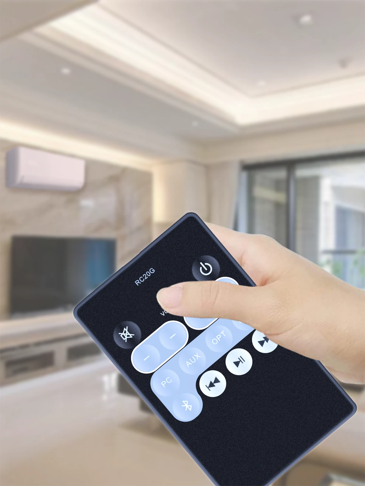 RC20G Remote Control For Edifier R1850DB Active Bluetooth Bookshelf Speakers