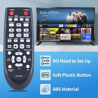 AH59-02547A Remote Control For Samsung Soundbar HW-FM45C HW-FM45 HWFM45