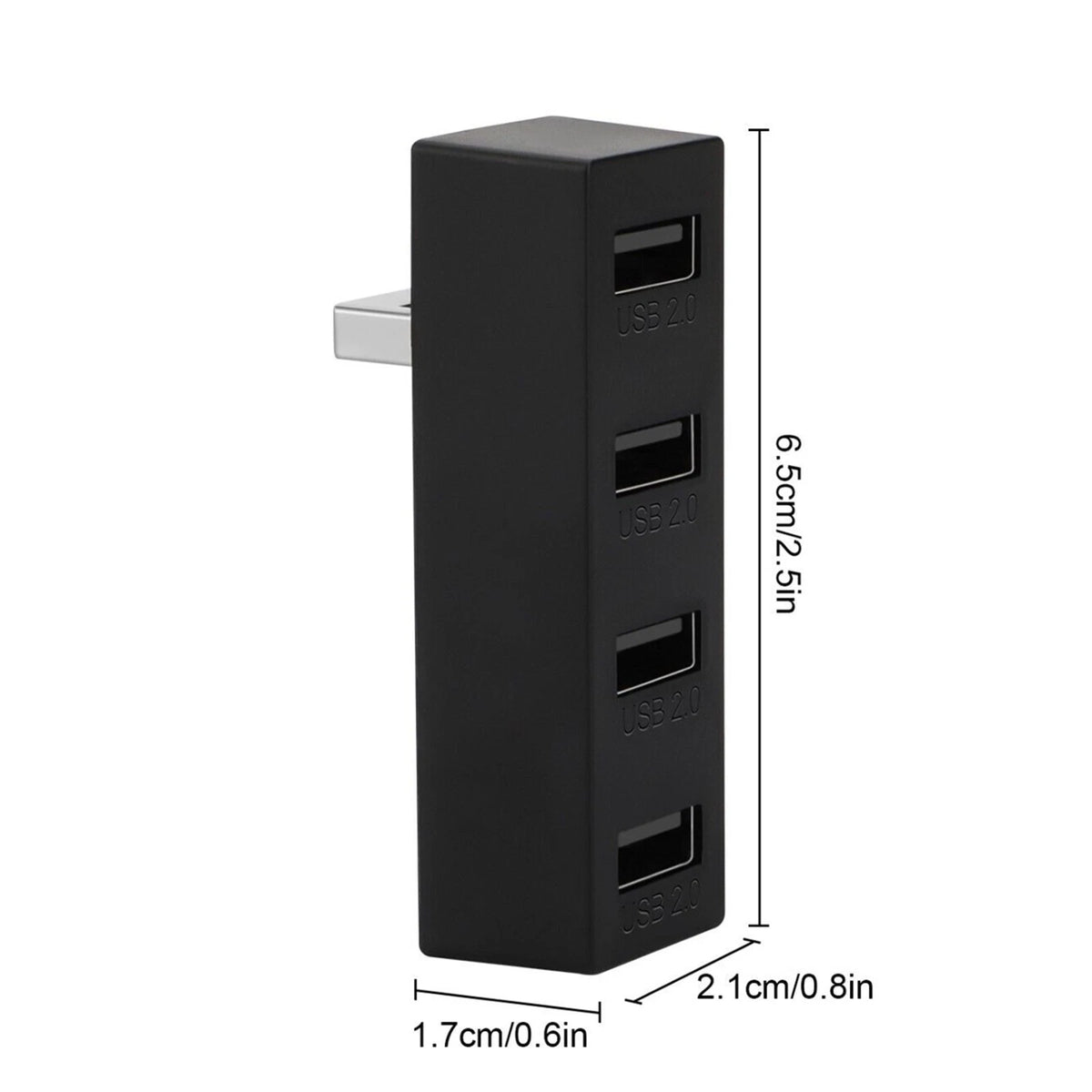 USB Expansion Hub 2.0 4Ports Multi-Ports High Speed Splitter For Xbox Series S/X