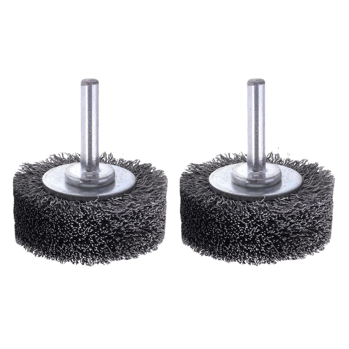 2x Stainless Steel Wire Wheel Brush for Die Grinder Drill 1/4" Shank Rotary Tool