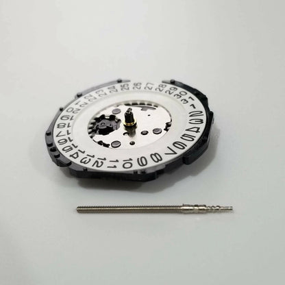 Durable 23.7mm 32,768 Hz Frequency Date At 3 Quartz Watch Movement PC32A