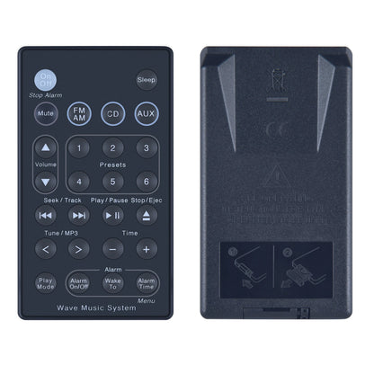 Replacement Remote Control For Bose Wave Music System AWRCC1 AWRCC2 Radio/CD