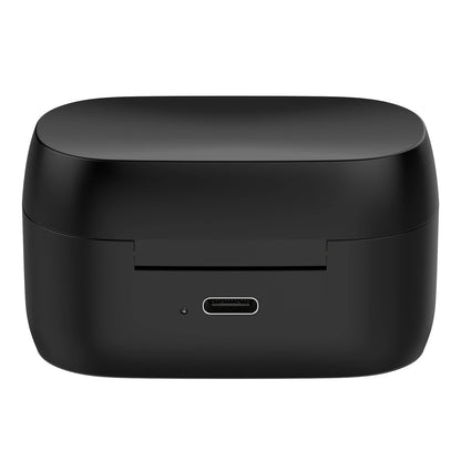 Black Charging Storage Box Charging Case + Cable For Jabra Elite 75T Headset