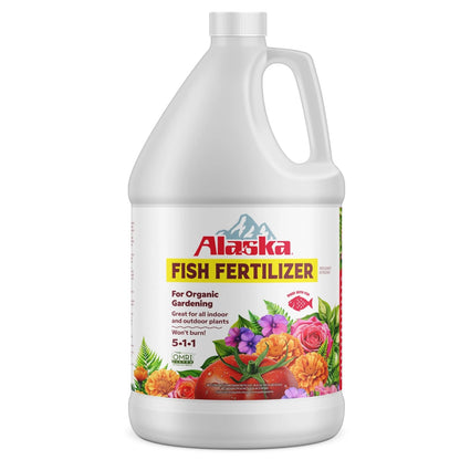 Alaska Fish Fertilizer OMRI Listed 5-1-1, 115 oz 5-1-1