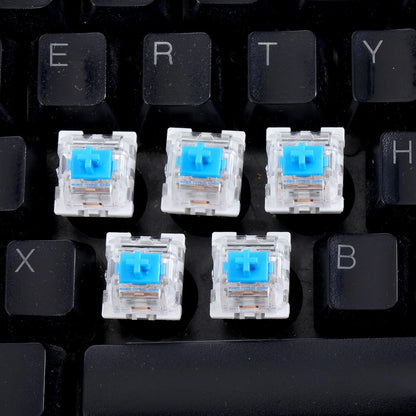 50 PCS Mechanical Keyboard Switches Clicker 3 Pin Blue Switch blue