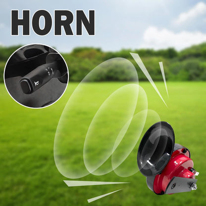 Golf Cart Turn Signal Kit for Club Car Precedent and Tempo,9-Pin Plug Black
