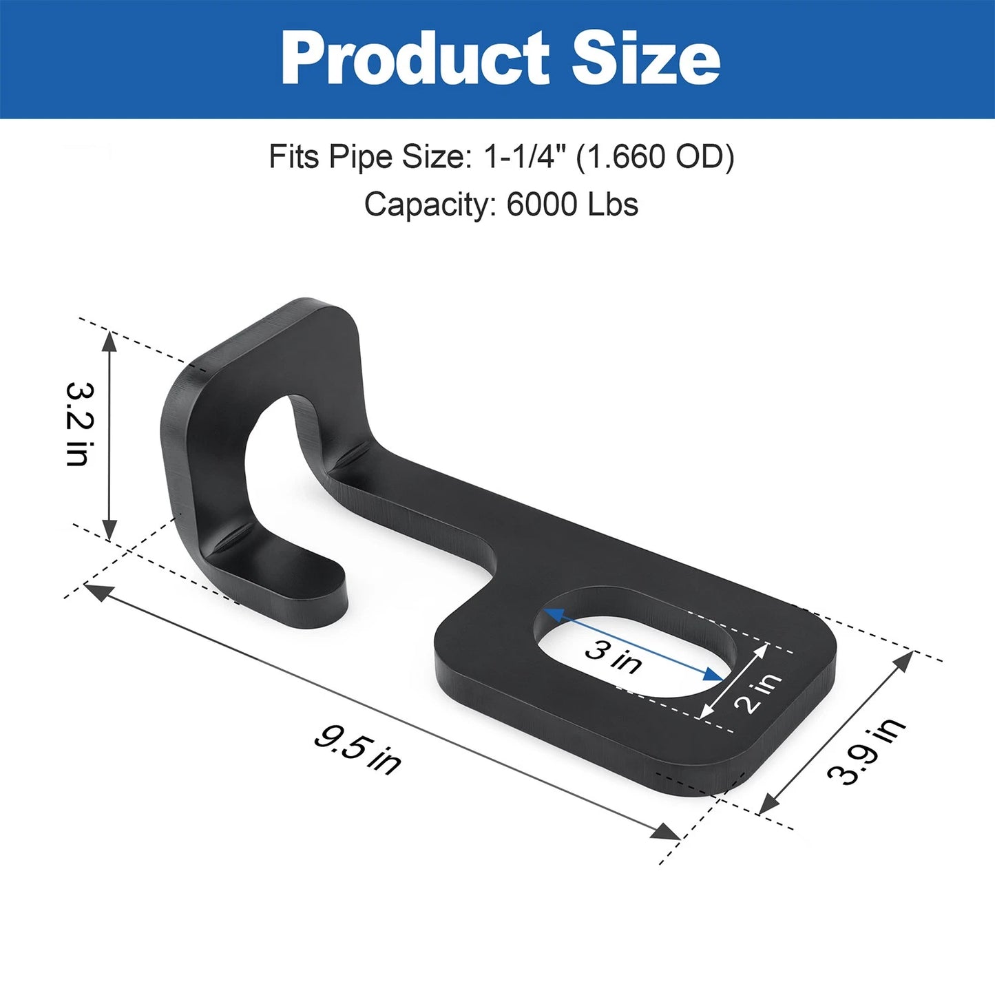 Heavy Duty Pipe Elevator Well Pump Installation Drop Pipes Puller