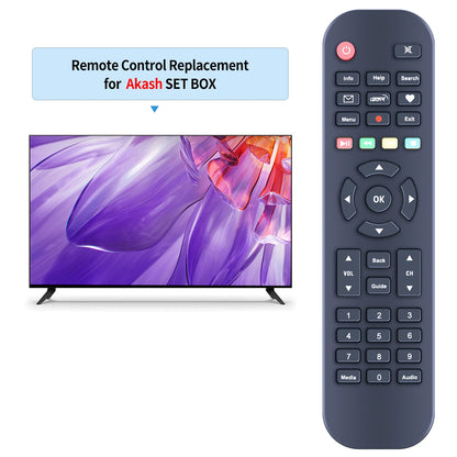 Replacement Remote Control For Akash set box