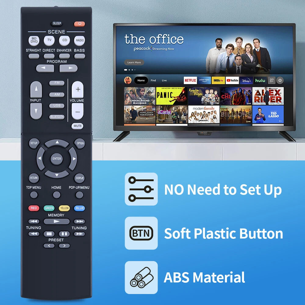 RAV561 ZZ43210 Remote Control For Yamaha AV Receiver HTR-3072 YHT-4950U