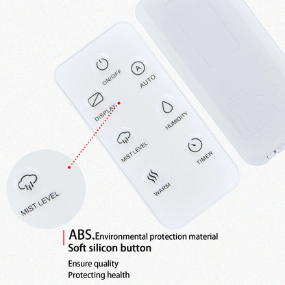 Remote Control For LEVOIT LV600HH 6L Warm and Cool Mist Ultrasonic Humidifier