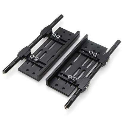 2Pcs Rock Slider Metal Pedal for Axial SCX10 90046 Traxxas TRX4 1:10 RC Crawler