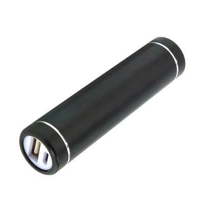 1*Black Alloy Mini 5V USB Power Bank Case Set 18650 Flat Top Battery Charger Box