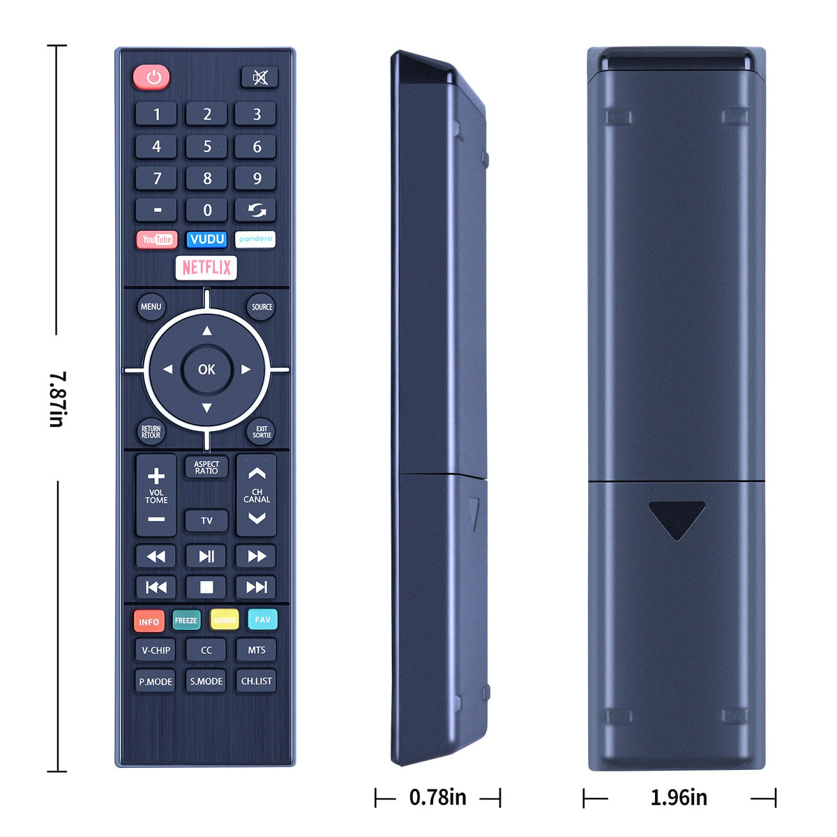 Remote Control For Westinghouse Smart TV WD40FB2530 WE50UB4417 WE55UB4417