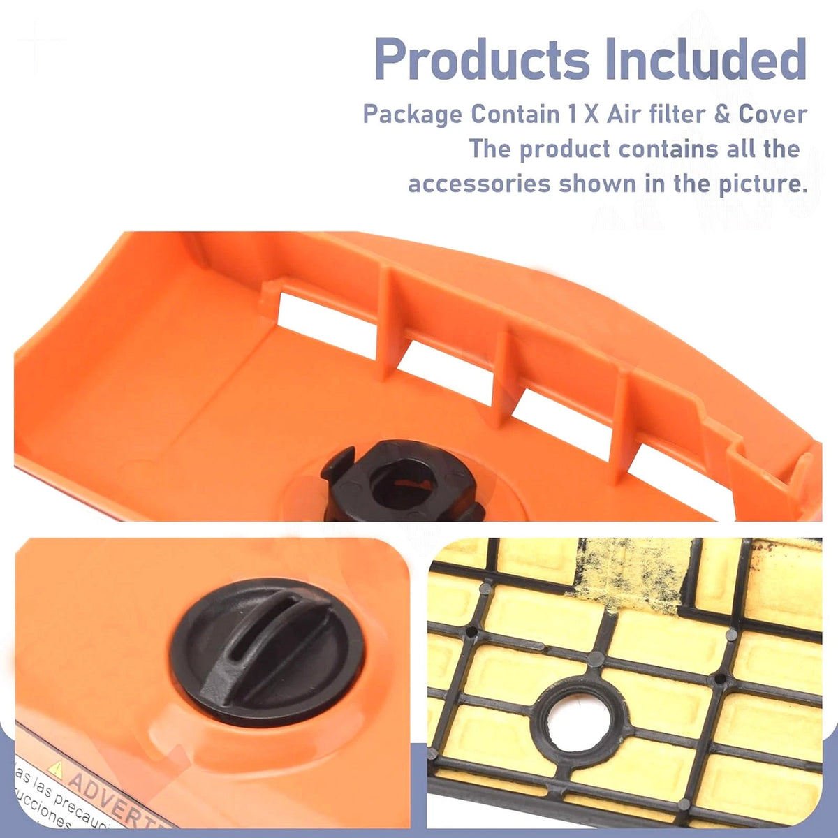 1137-120-1604 Air Filter Cover Kit For Stihl Chainsaw Parts MS193T