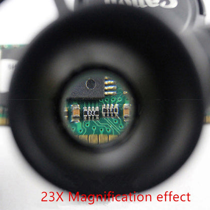 LED 8X 15X 23X Adjustable Magnifier Grass Eye Loupe Lens Jewelry Watch Repair