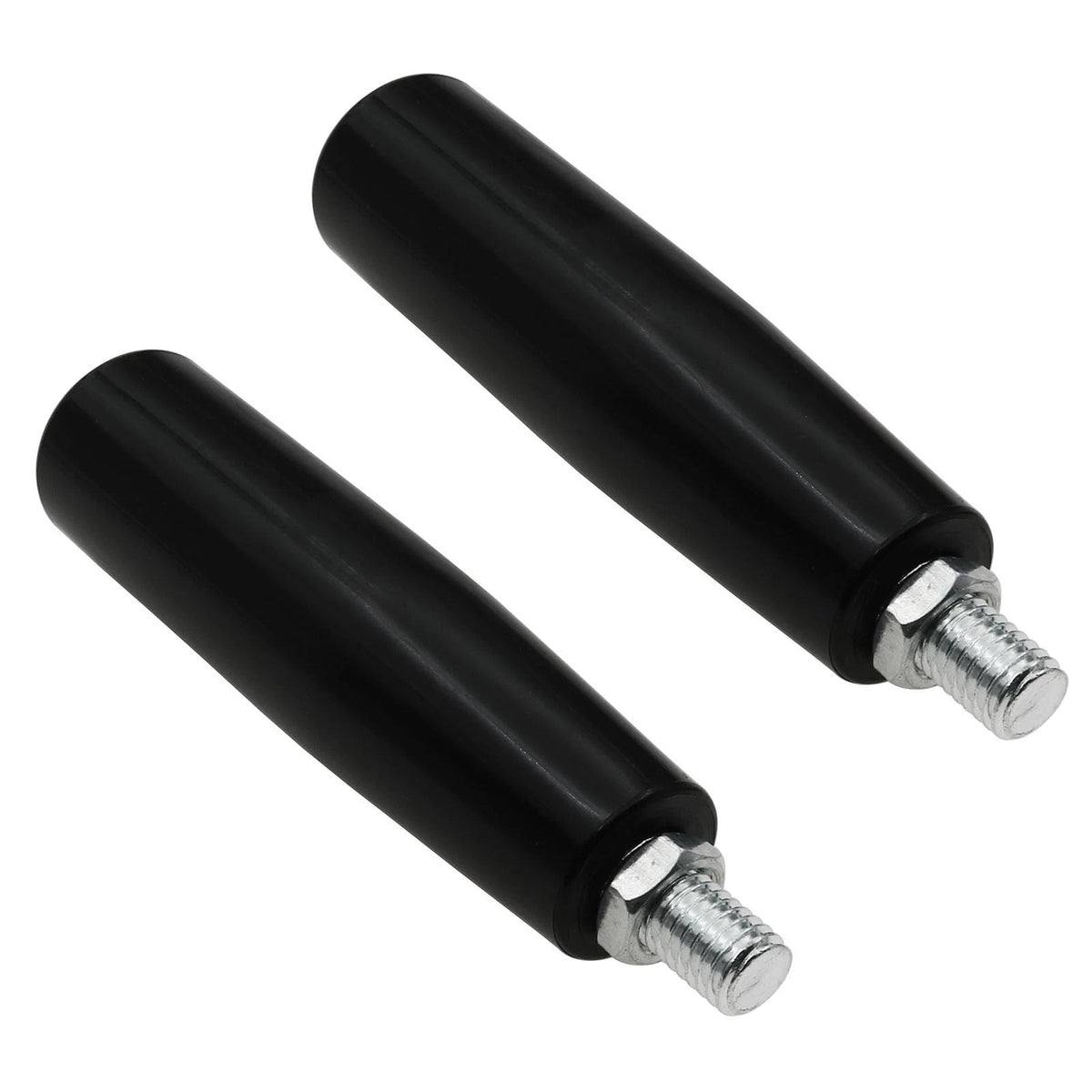 sunnates 2 PCS Revolving Hand Knob M10 Lathe Crank 80x25 mm, Black